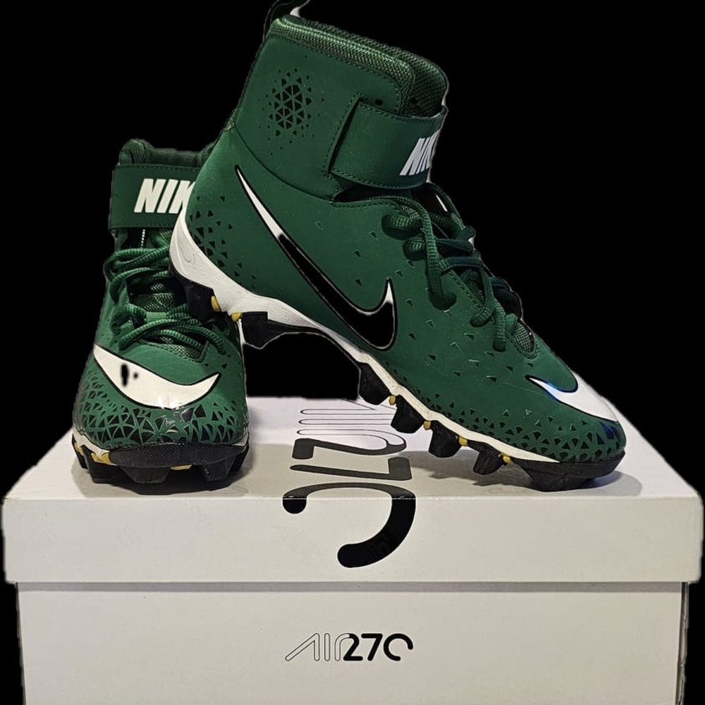 Nike Kids Green Football Cleats